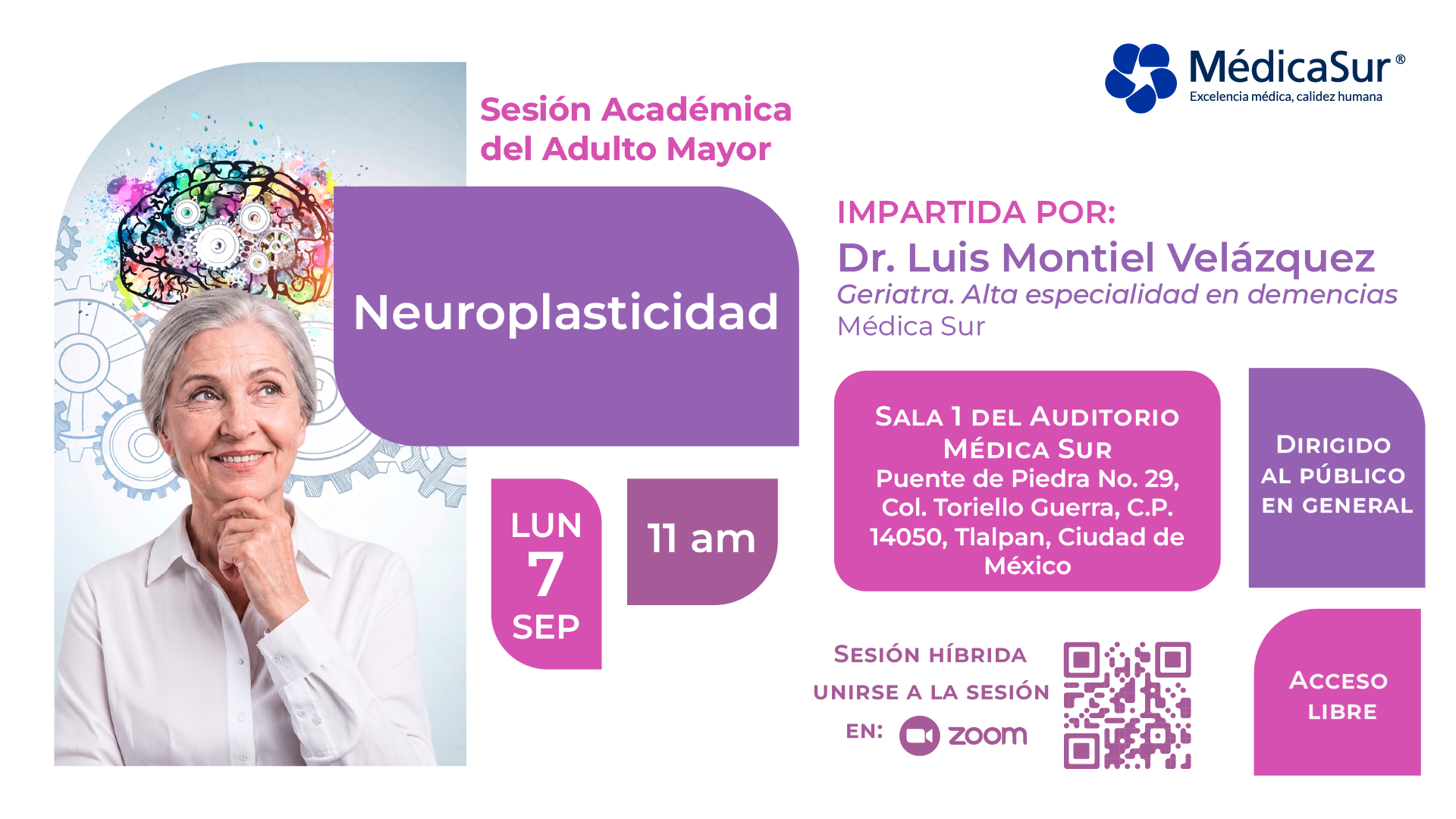 Sesi�n Acad�mica del Adulto Mayor